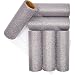 Bright Creations Tulle Rolls 6 Pack - Silver Glitter Tulle Fabric Roll - 6 inches x 10 Yards