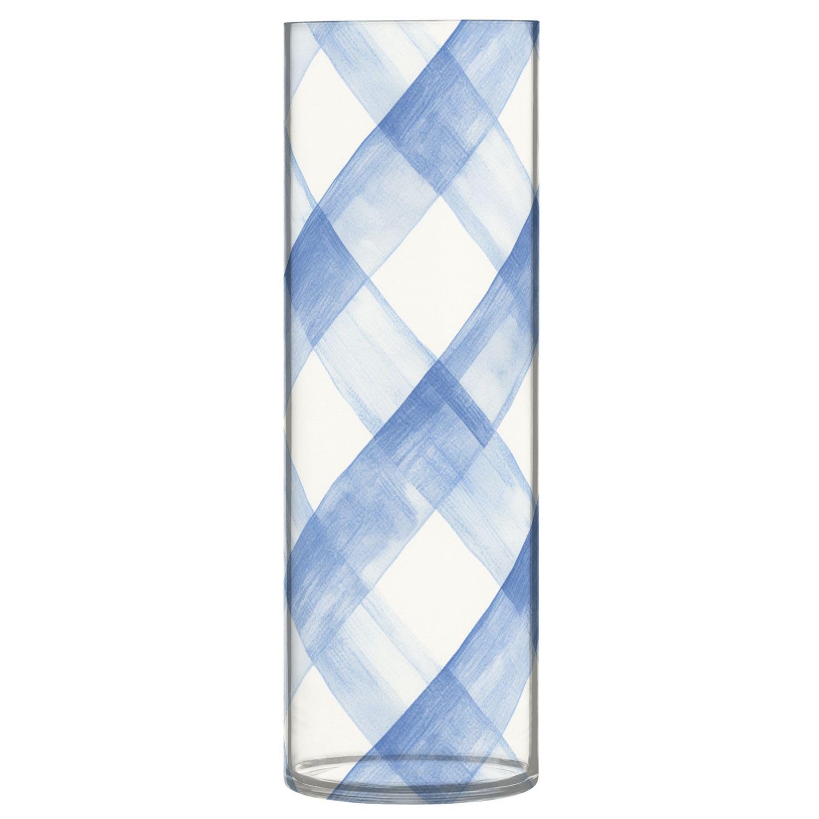 Vase en plastique incassable bleu pâle 30 cm pour éviter la casse en cuisine
