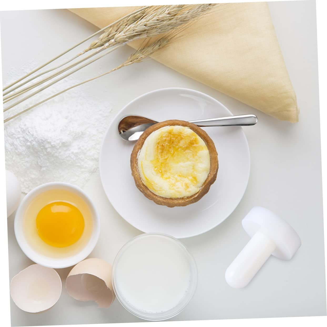 WINAKUI Pfannkuchenteig-Spender, Edelstahltrichter Für Kuchen, Desserts, Pfannkuchen, Rührteig, Trichter Für Takoyaki Und Backen