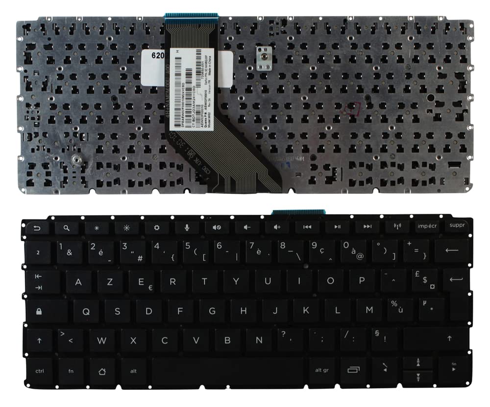 Clavier de Remplacement pour Ordinateur Portable HP 720650-051 Français - 2