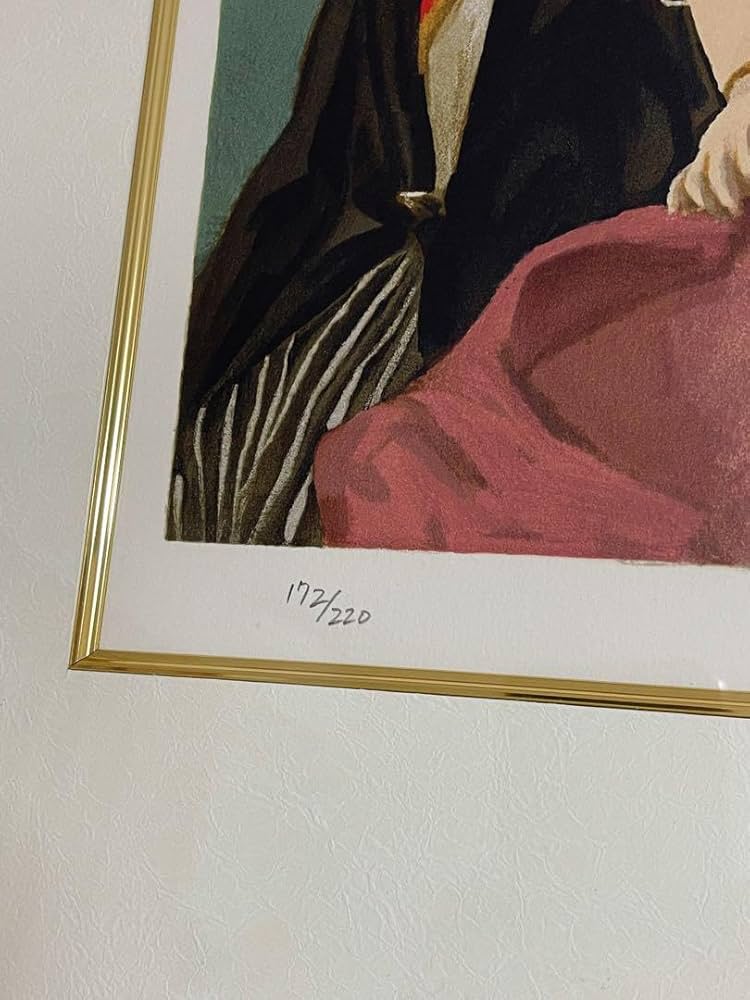 小松崎 邦雄 リトグラフ「人形二人」60x58cm 小松崎 邦雄 リトグラフ「人形二人」60x58cm - メルカリ