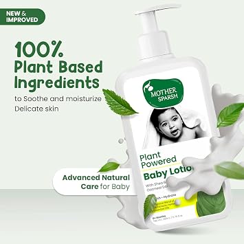 Mother Sparsh Plant Powered Natural Baby Lotion, 200ml