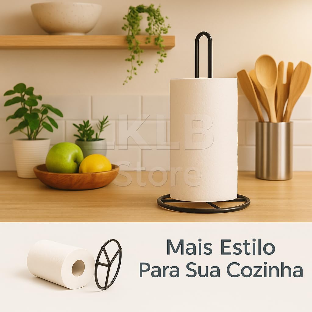 Suporte De Mesa Para Papel Toalha Aço Inox Preto Minimalista, Antiferrugem, Estável, Ideal Para Cozinhas Modernas E Pequenas Suporte De Mesa Para Papel Toalha Aço Inox Preto Minimalista, Antiferrugem, Estável, Ideal Para Cozinhas Modernas E Pequenas