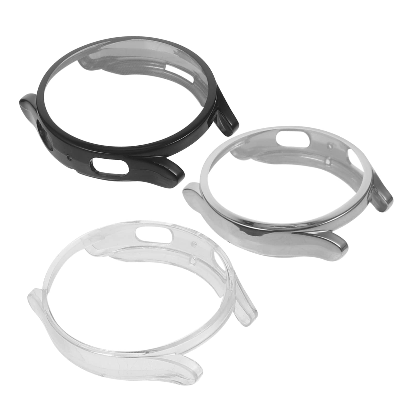 Housoutil 5sets Elegante Smartwatch Fall TPU Uhr Schutzhülle Displayschutzfolie Leichtgewicht 6pcs * 5