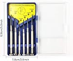 6 PCS Precision Screwdriver Set, Small Screwdriver Kit in case Precision Repair Tool Kit Pocket Size Screwdriver Kit Precision Mini Slotted Screwdriver Set for Jewelers Watchmaker iPhone