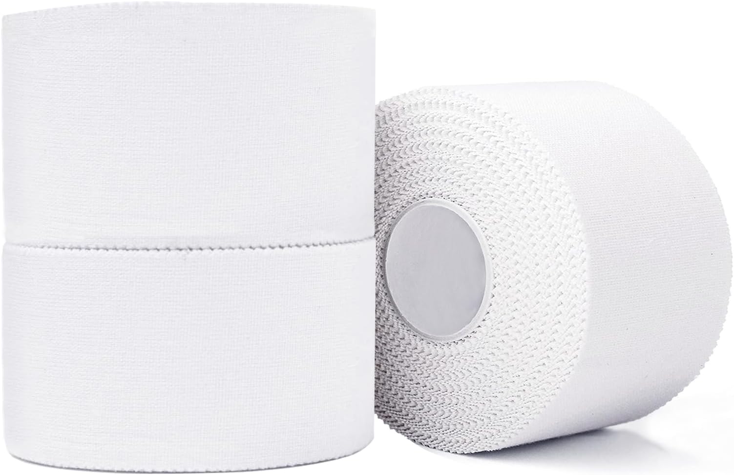 BILGETA 3 Rolls of Sports Tape, 3.8 cm x 10 m, White Tape, Sports Tape, Finger Tape, Hypoallergenic Tapes, Medical Adhesive Tapes for Football, Volleyball, Climbing, Bjj
