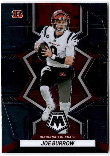 2022 Panini Mosaic 39 Joe Burrow Cincinnati Bengals Football Card