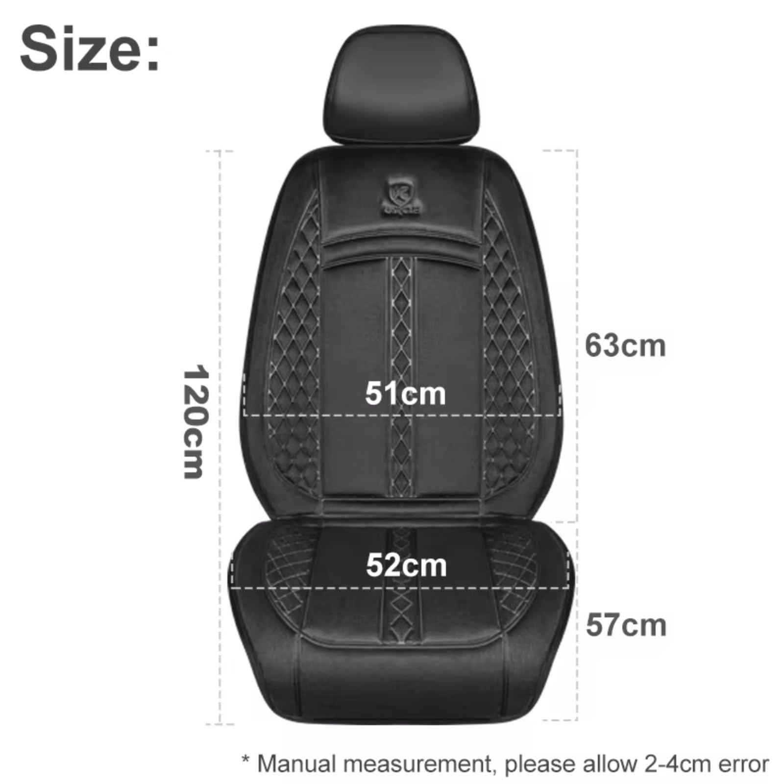 Sitzbezüge Auto Universeller Winter-Autositzbezug Mit 12V-Sicherheitsheizung Langlebiger Heizbezug Verbreiterte Heizfläche(2PCS Grey)