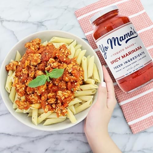 image for Yo Mama’s Foods Yo Mama's Foods Keto SPICY Marinara Pasta Sauce - Pa