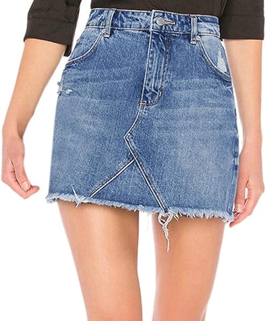 Skirts Womens Casual Young Fashion Summer Skirt Womens Denim Skirts