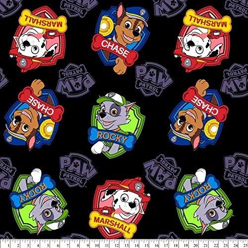 Paw Patrol Minky Plush Fleece Fabric
