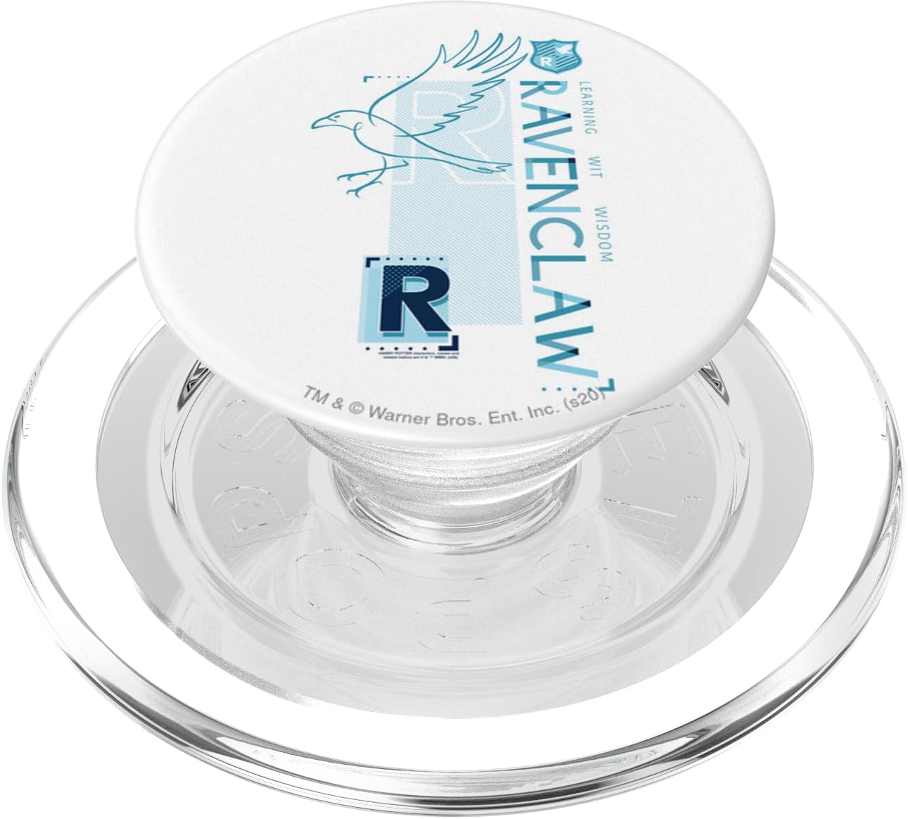 Harry Potter Ravenclaw Pattern Crest PopSockets MagSafe PopGrip for iPhone