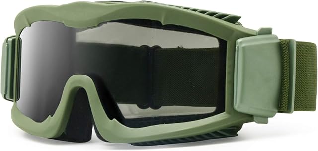 EnzoDate Military Alpha Ballistic Goggles Tactical Army Sunglasses Airsoft CS Paintball Glasses 3 Lens Kit