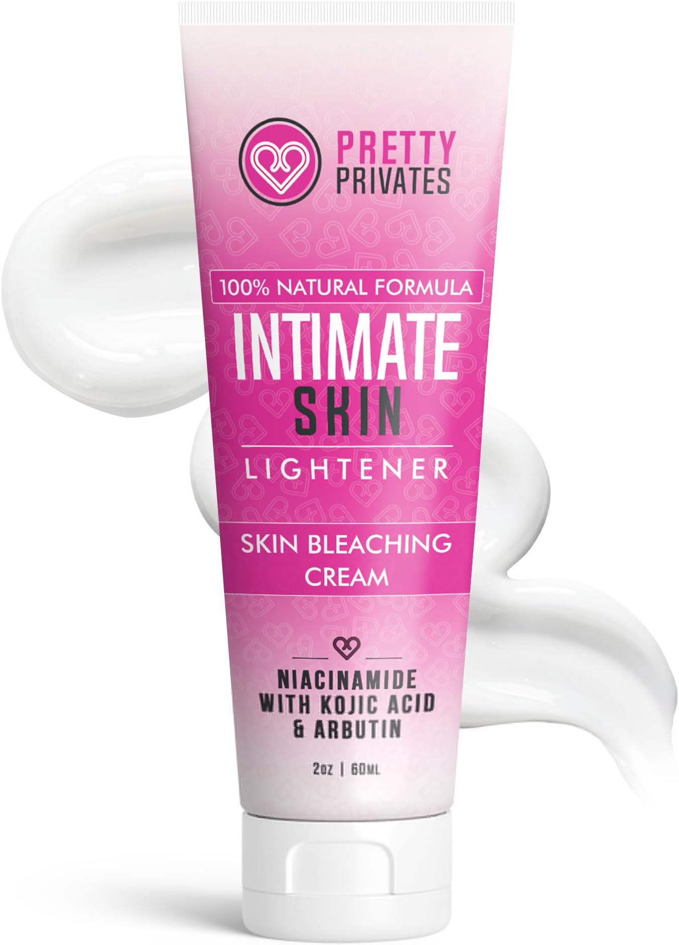 Intimate Bleaching Cream for Women - Skin Lightening Cream for Intimate Areas, Underarms, Bikini, and Sensitive Skin - Natural, Gentle Formula for Even Tone - 2 oz