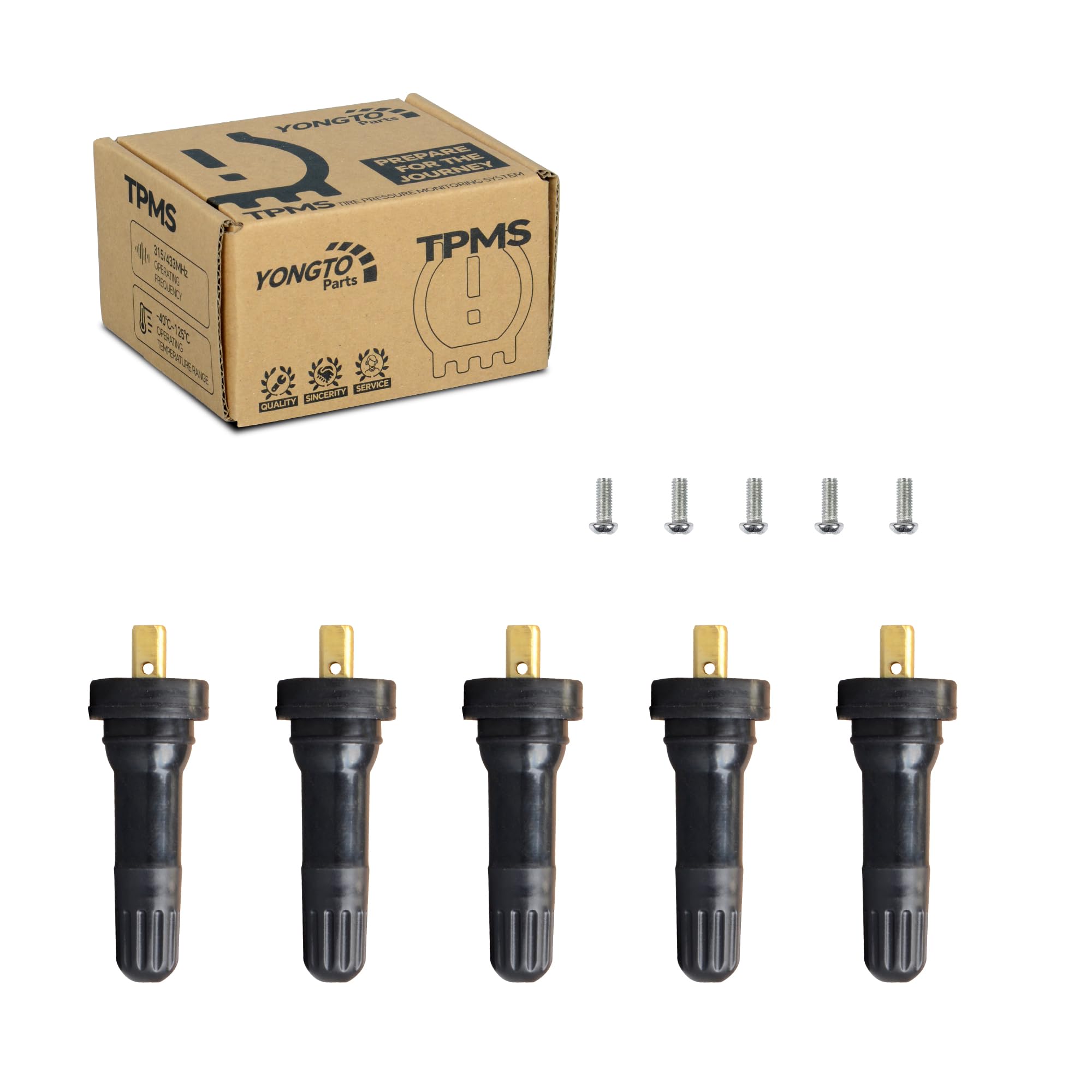 Beautycom 4-Pack TPMS Sensor Valve Stems For Volkswagen & 2012 VPG MV-1 – 17-20008