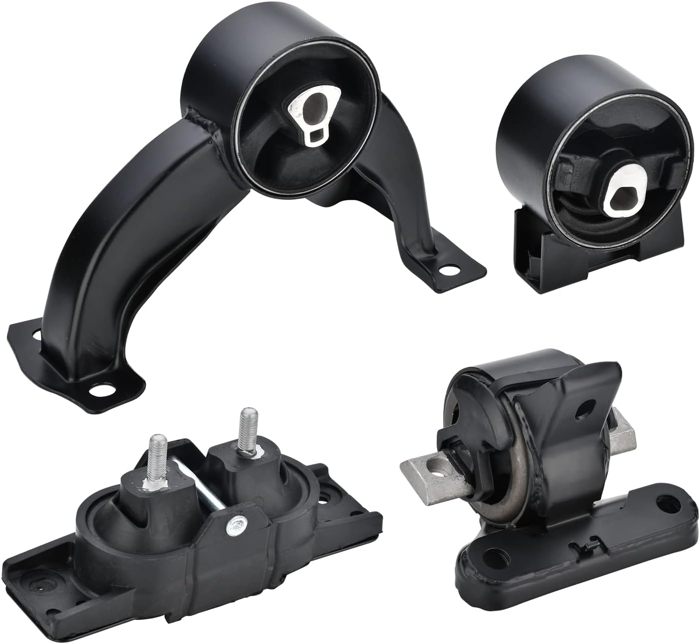 4Pcs Engine Motor Mount Compatible with 2009-2010 Dodge Journey Replacement for A5487 A5486 A5465 A5469