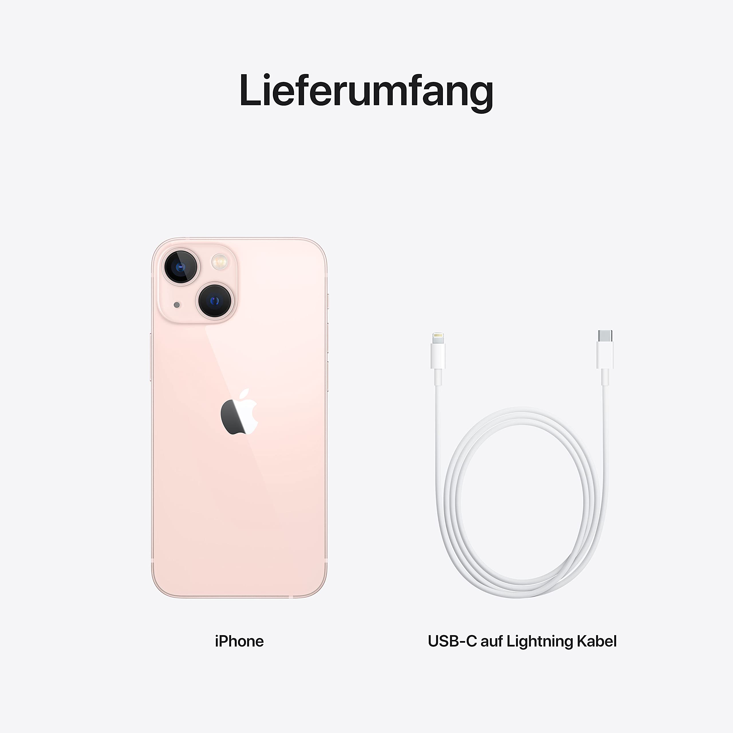 Smartfon Apple iPhone 13 Mini 5G 4/128GB Dual SIM Różowy (MLK23PM
