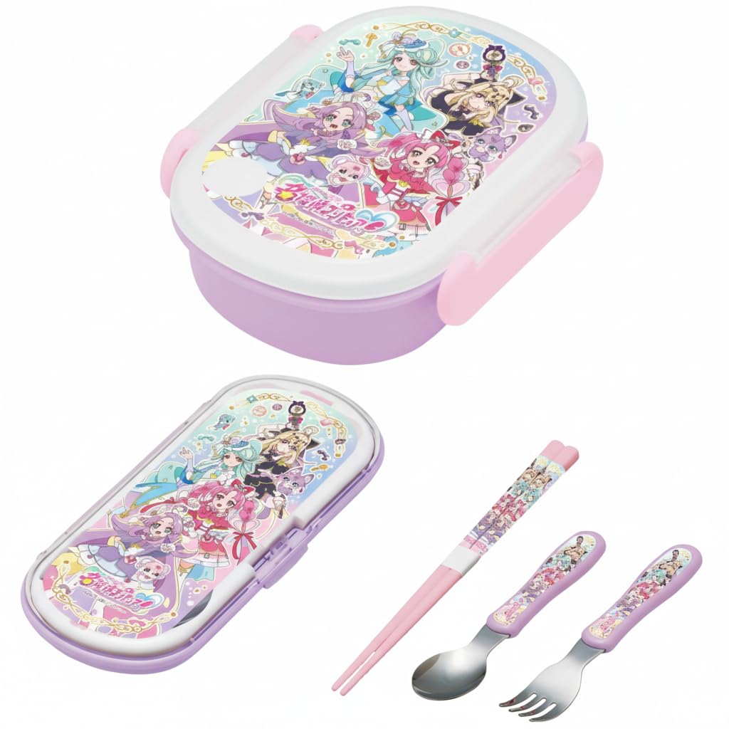 Amazon | 名探偵プリキュア♪！ 抗菌 お弁当箱 350ml スプーン