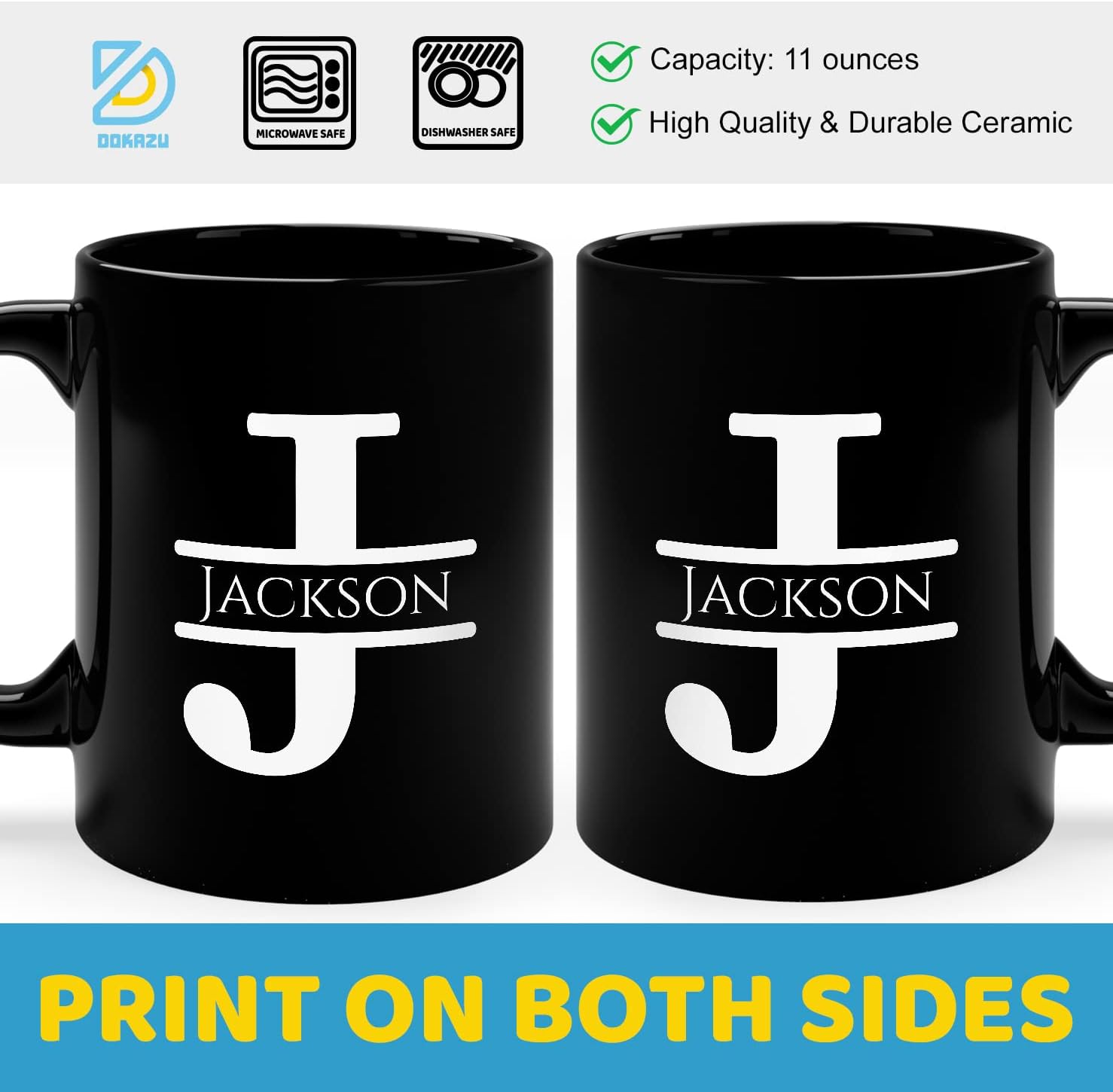 Taza Personalizada Con Nombre EDNA - Regalo Único Y Original Hecho En EE.UU.