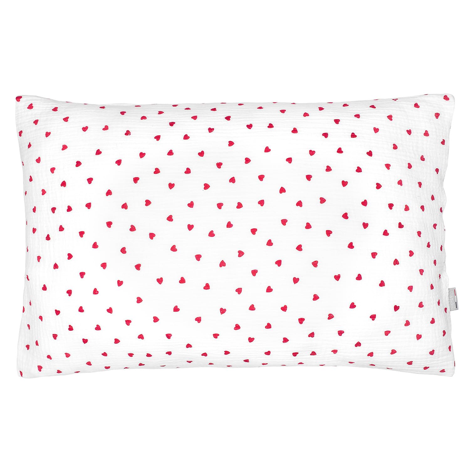 Taie d'oreiller en gaze de coton Sevira Kids 50x70 cm réversible pour un lit douillet