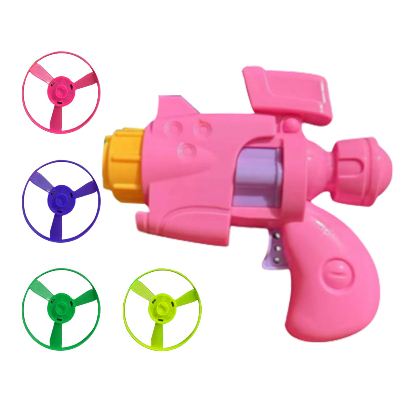 Disc Cat Toy - Interactive Propeller Launcher Saucer for Cats and Kittens | Indoor Outdoor Pet Enrichment Toy for Daily Play, Exercise, Fun D