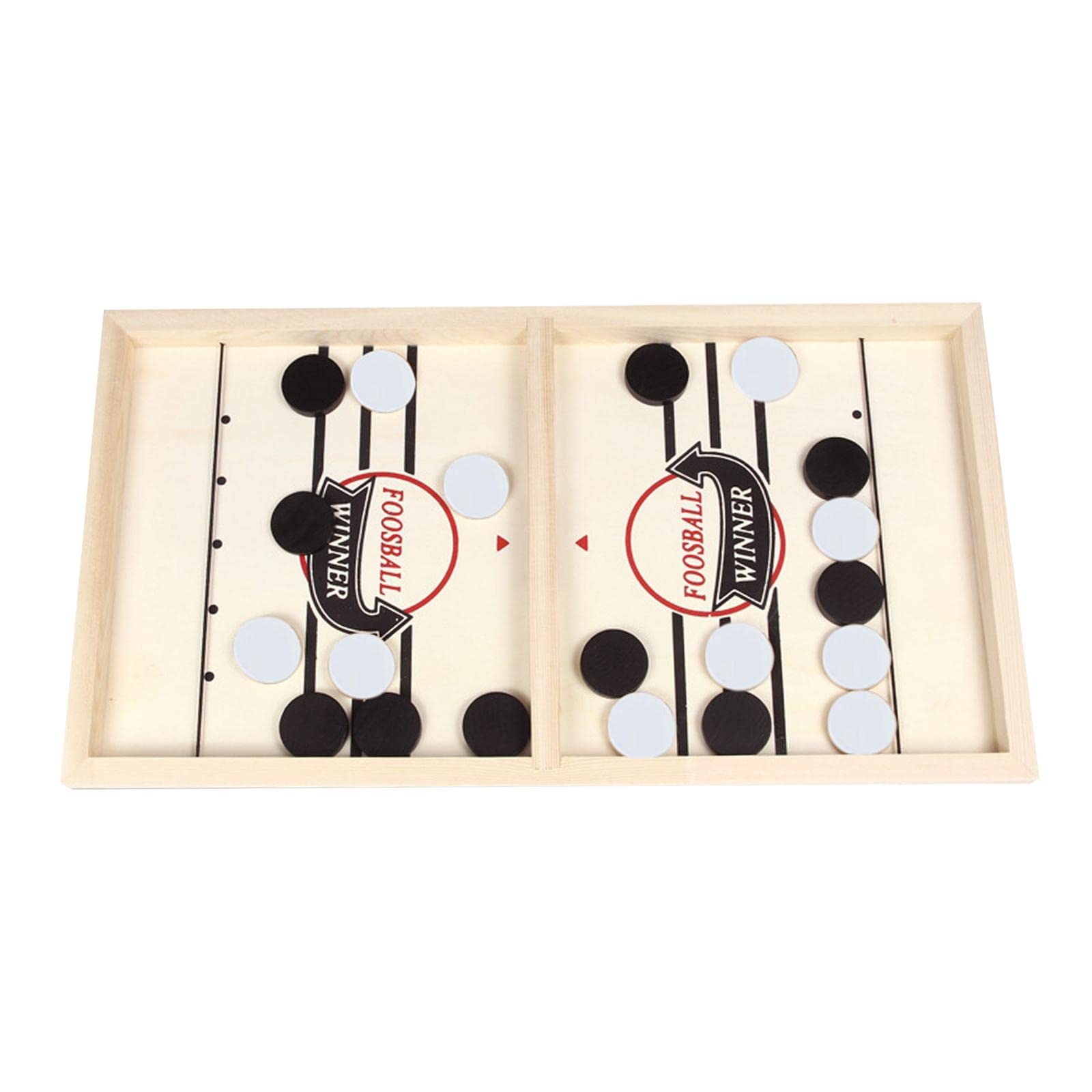 Jeu de Hockey sur Table en Bois,