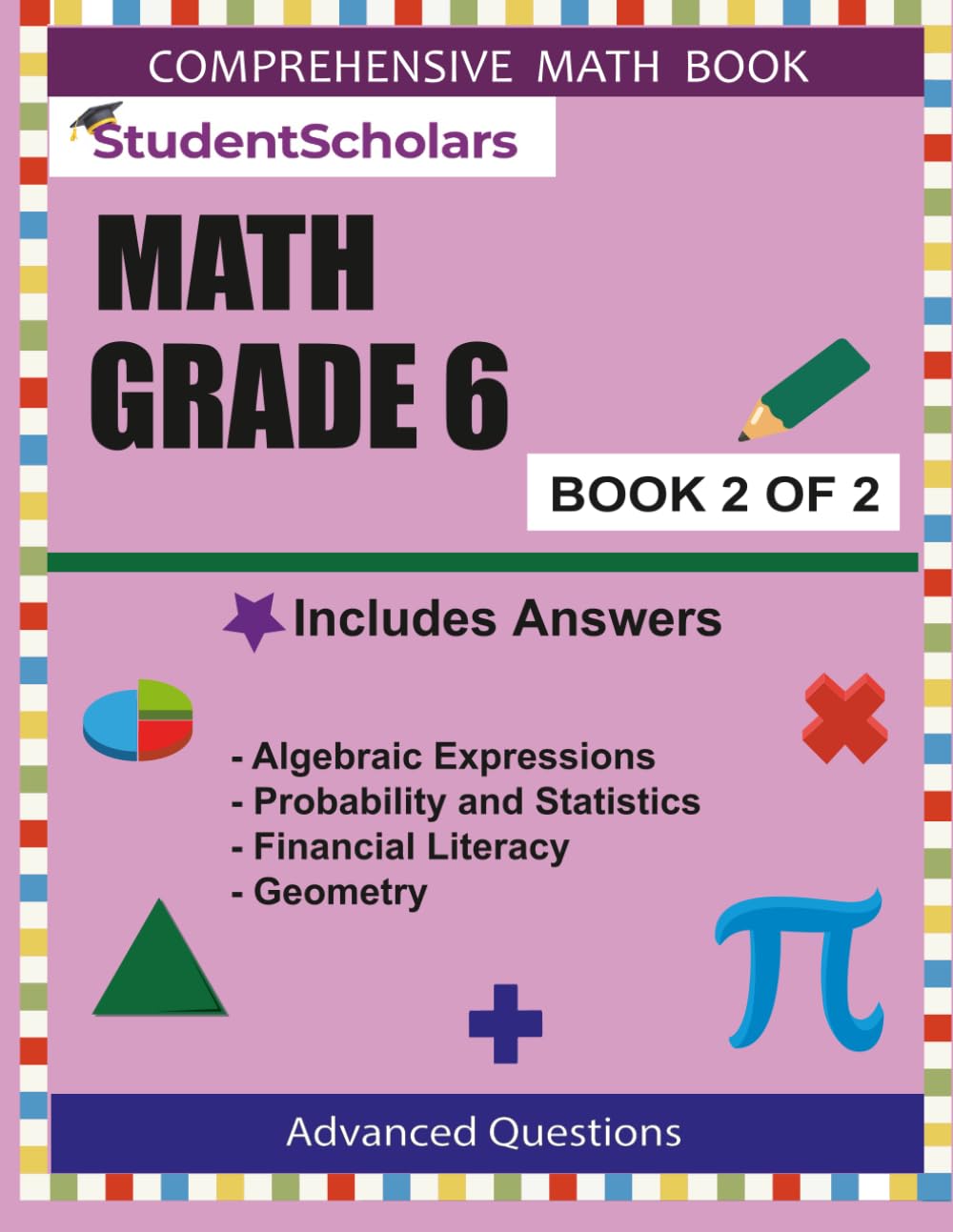 StudentScholars - Complete Math Revision Grade 6 (Book 2 of 2)