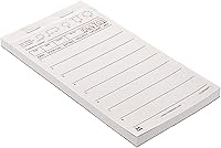 Vista 1 de Royal Papel blanco para bloc de servidor, 1 parte reservada con 8 líneas, caja de 50 libros