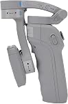 3 Axis Phone Stabilizer, Anti Shake AI Tracking Smartphone Gimbal, Portable Stabilizer with Tripod Fill Light and Bluetooth Selfie Stick for Video Recording Vlogging