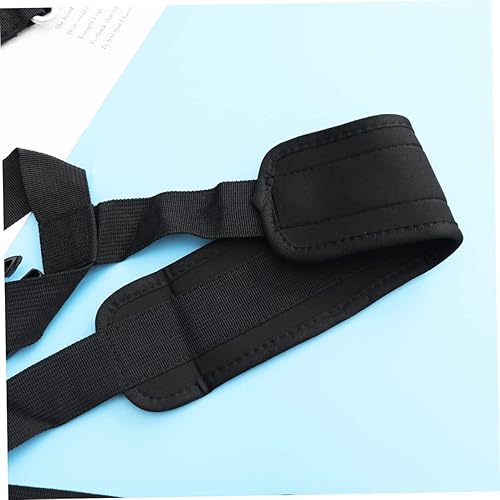 Miniatura 7 de BESPORTBLE Arnés de trineo para neumáticos, arnés de entrenamiento de fuerza, arnés de hombro, cinturón de banda de resistencia para deportes al