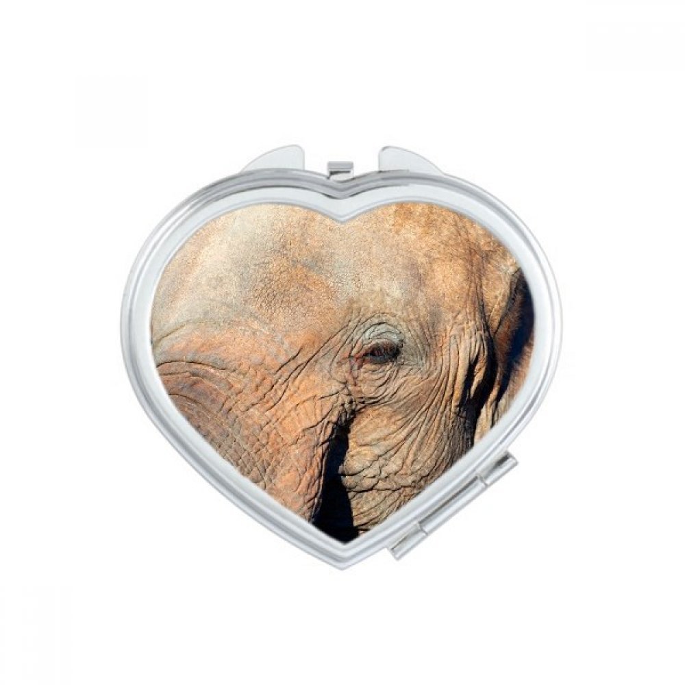 Miroir maquillage compact léopard parfait en voyage pour des retouches beauté n'importe où