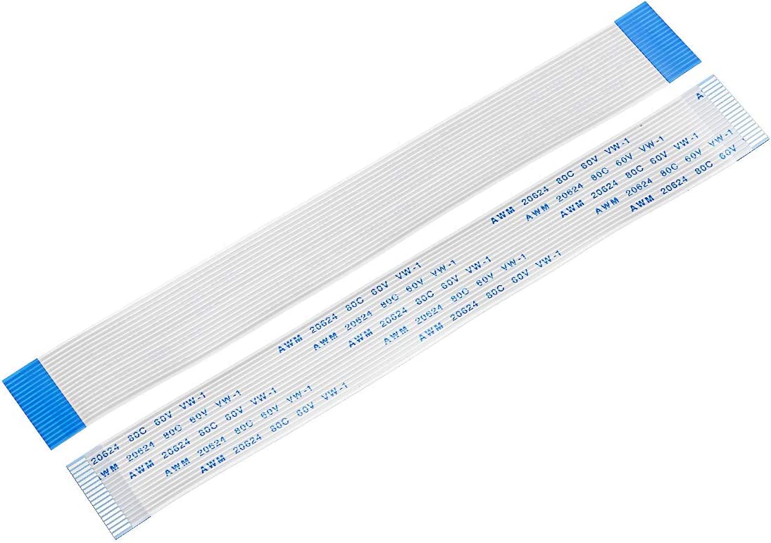 SLVC FFC Cable 17 Pin 1.0mm Same Side Pin(200mm Length) Flat Flexible FPC LVDS Ribbon Wire Flat Cable Camera Digital Camcorders,Laptops,LCD TVs,LCD,3D Printer(White)(Pack Of 1) (B0BFJFMC94) Amazon Price History, Amazon Price Tracker
