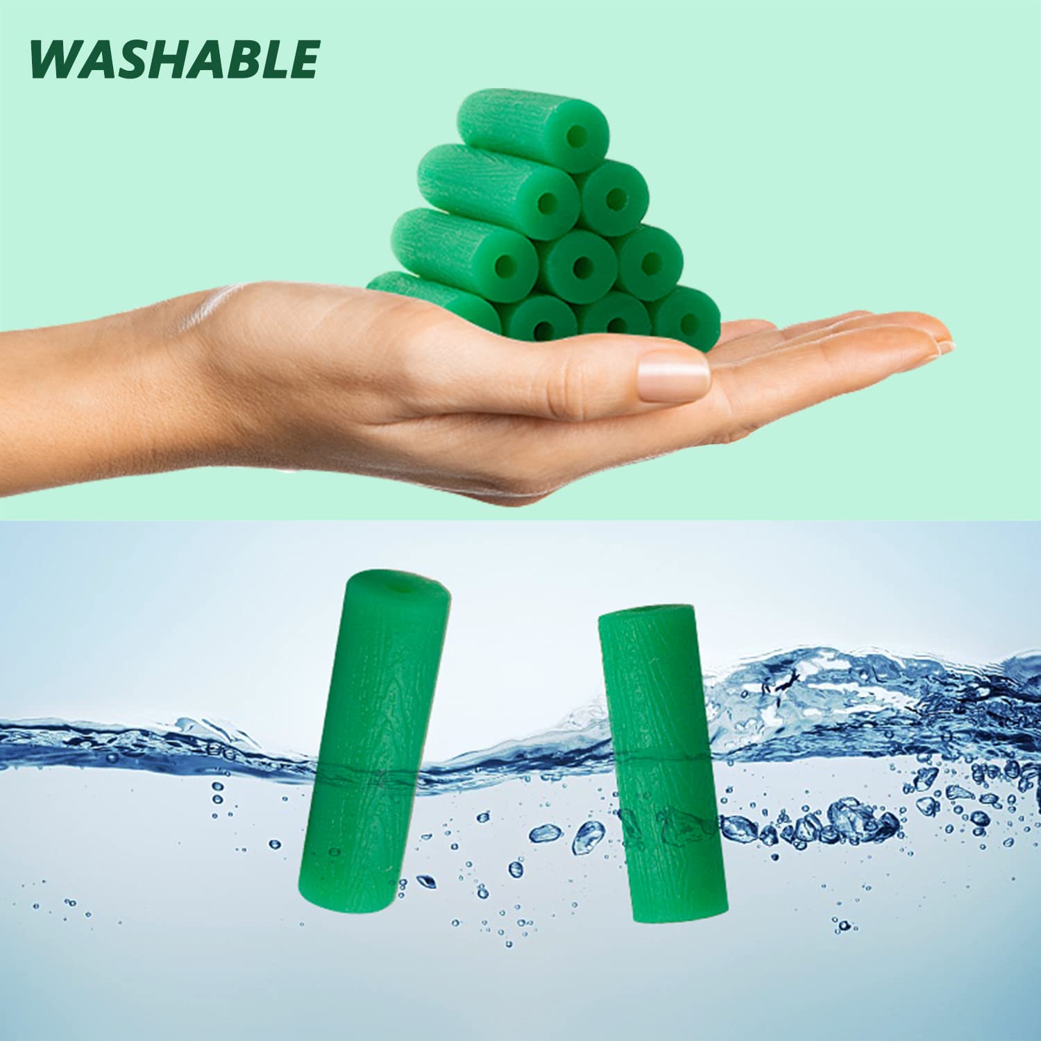 10 Pieces Aligner Chewies, Aligner Tray Seaters Chewies Orthodontic Dental Chewies for Aligner Chompers, Green : Health & Household