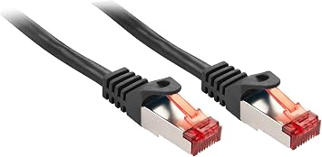 LINDY Cat. 6 S/FTP 5 M 5 m CAT6 S/FTP S-STP Network Cable RJ-45 Network Cable 5 m, Cat6, RJ45, Black, S/FTP S-STP, Male/Male
