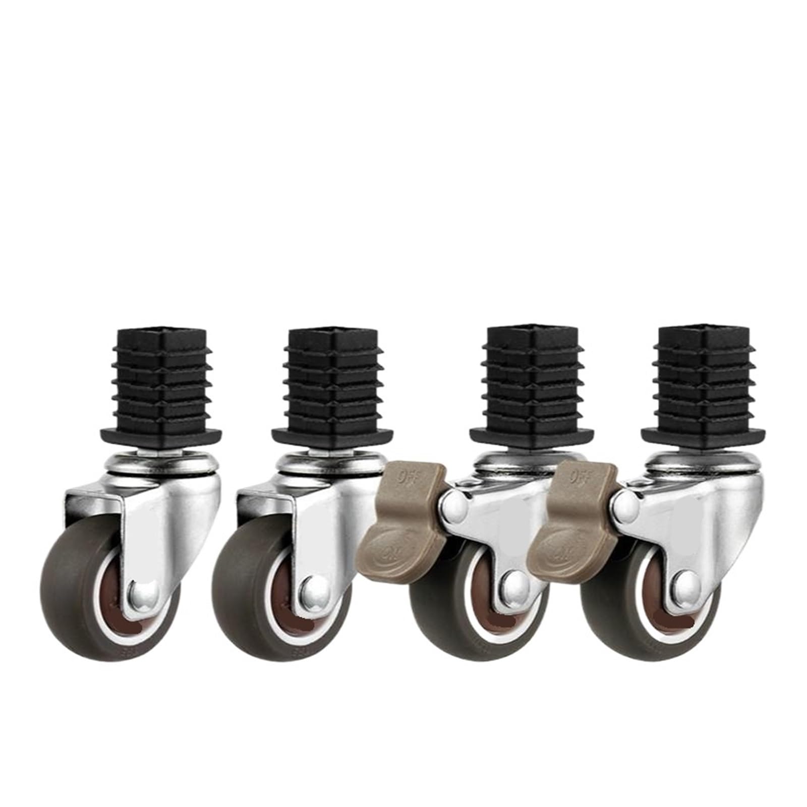 Roulettes de meuble en acier inoxydable pour stabiliser vos tables