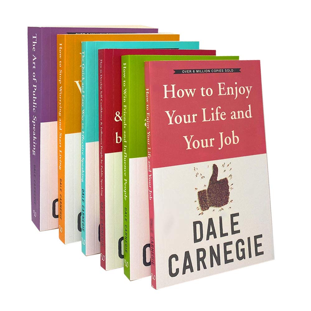 Dale Carnegie Personal Development 6 Books Collection Set Art of Public Speaking - Image 2
