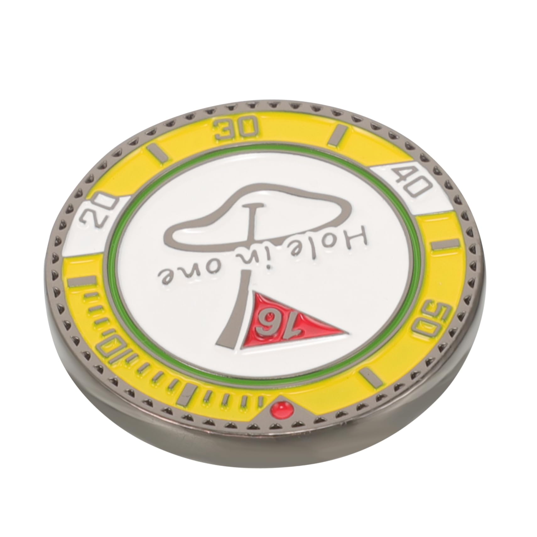Toyvian Golfball Positionsmarkierer Robustes Werkzeug Kunststoff für Präzise Ballplatzierung für Golfspieler Blau Grün Langlebig und Praktisch