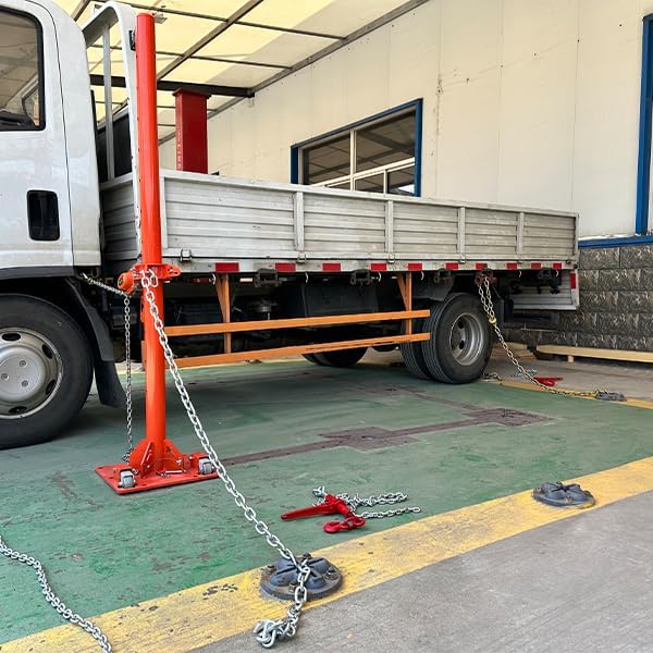 KATOOL Auto Body Floor Anchor Pot Set DIY 7 Ton Hold Chain Slots In Ground Slot