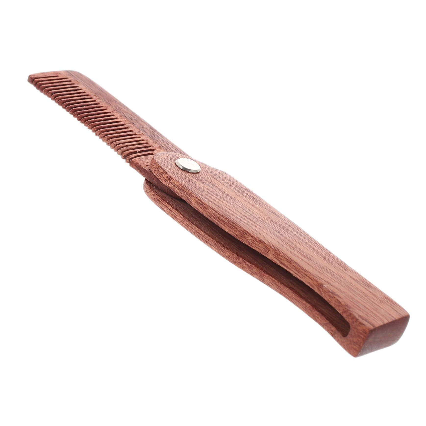 FRCOLOR 3 Pettini Per Barba Pettine Per Baffi Portatile Pettine Tascabile Pieghevole Accessorio Per Barba Per in Legno Per La Degli Uomini