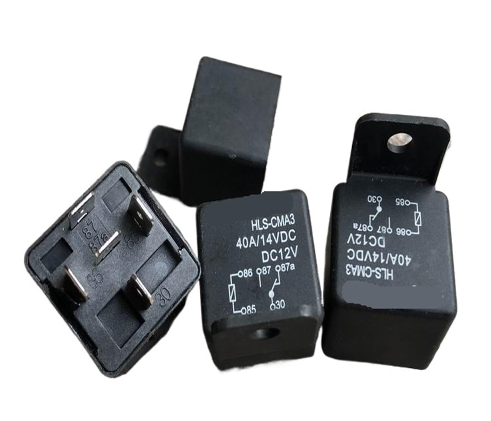 Yzwrwrmktb One Color 1Pc Hls-Cma3 Dc12v (V4-1C-40A) Relay 5 Pins