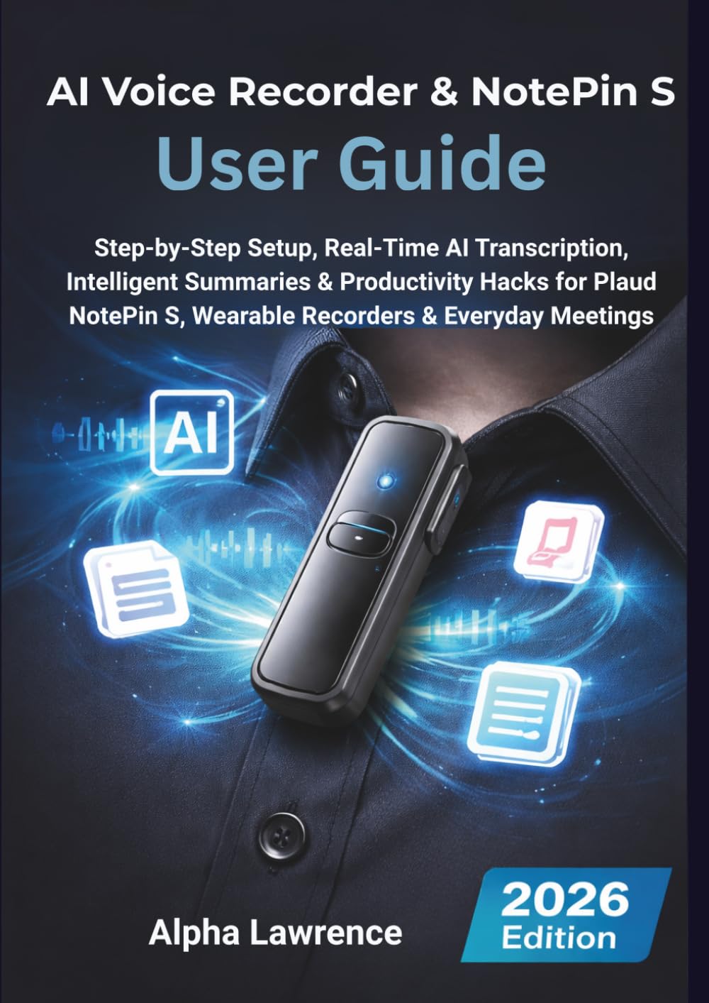 AI Voice Recorder & NotePin S User Guide 2026: Step-by-Step Setup, Real-Time AI Transcription, Intelligent Summaries & Productivity Hacks for Plaud NotePin S, Wearable Recorders & Everyday Meetings
