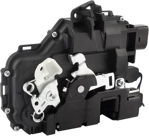 Miniatura 4 de WEDOAUTO Actuador de pestillo de puerta delantero izquierdo del lado del conductor para V-olebok agen VW Beetle Golf GTI Passat Rabbit Replacement #