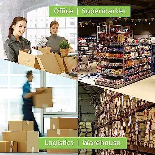 Image of True-Ally 50x15 Direct Thermal Barcode Label Sticker - 50mm x 15mm - 2000 Labels Per Roll - White Self Adhesive Sticker for Printing Barcoding (20 Roll per Pack (40000 Labels))