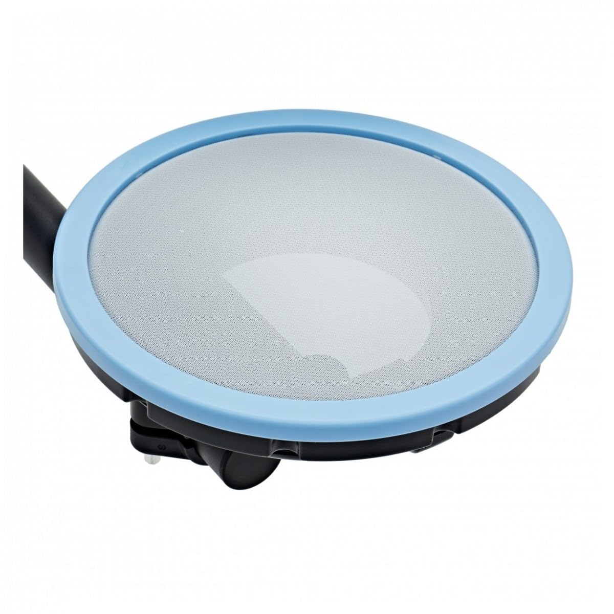 VISIONDRUM Batteria Elettronica Adulti e Bambini, 7 Pad in Mesh, Blu | Kit Batteria Elettrica, Altezza Regolabile, Design Pieghevole, Cuffie, Sgabello e Bacchette Inclusi