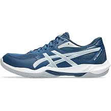 ASICS Mens Gel-Rocket 12 Volleyball Shoe, Mako Blue/Piedmont Grey, 11 Wide