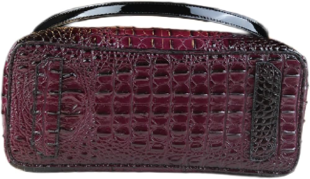 Crocodile Pattern Leather Women's Bag Top-Handle Satchel Handbags Bucket Purse Portable Tote Bag Shoulder Messenger Bags