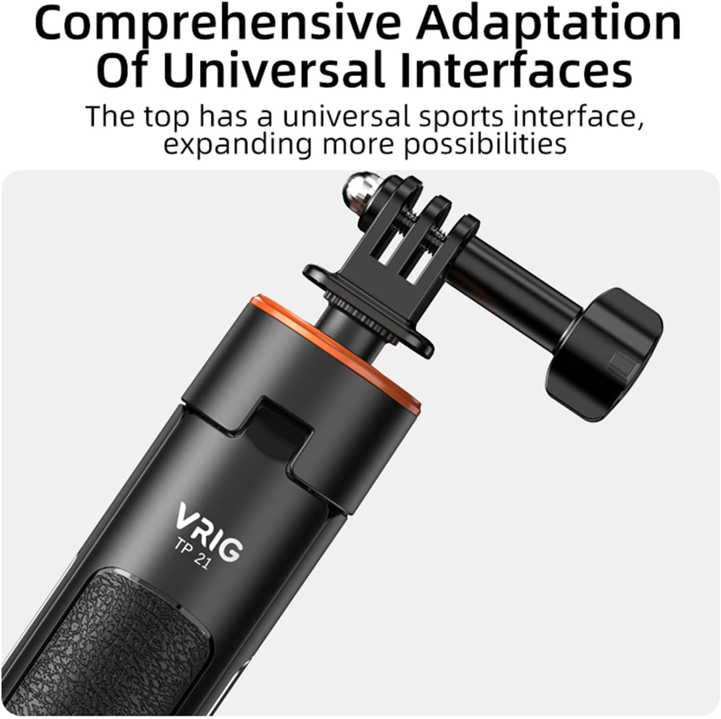 LICHIFIT Extendable Tripod Selfie Stick for DJI OSMO Pocket 3 / Action 4 Length Adjustable 138cm Extension Rod for Insta360 ONE X3 / X2 Action Camera Base Bracket Mount Holder Accessories