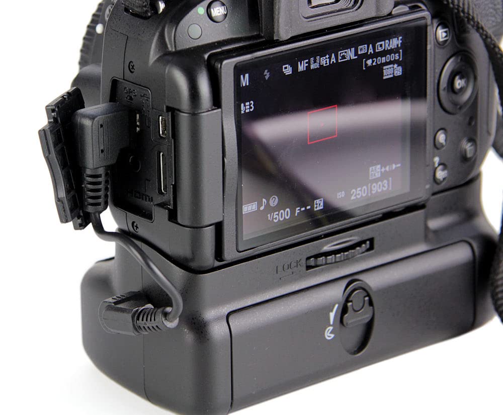 Uchwyt do baterii Nikon D3100 z wyzwalaczem pionowym i wieloma funkcjami do 1 x lub 2 x EN-EL14 (uchwyt pionowy/uchwyt akumulatorowy)