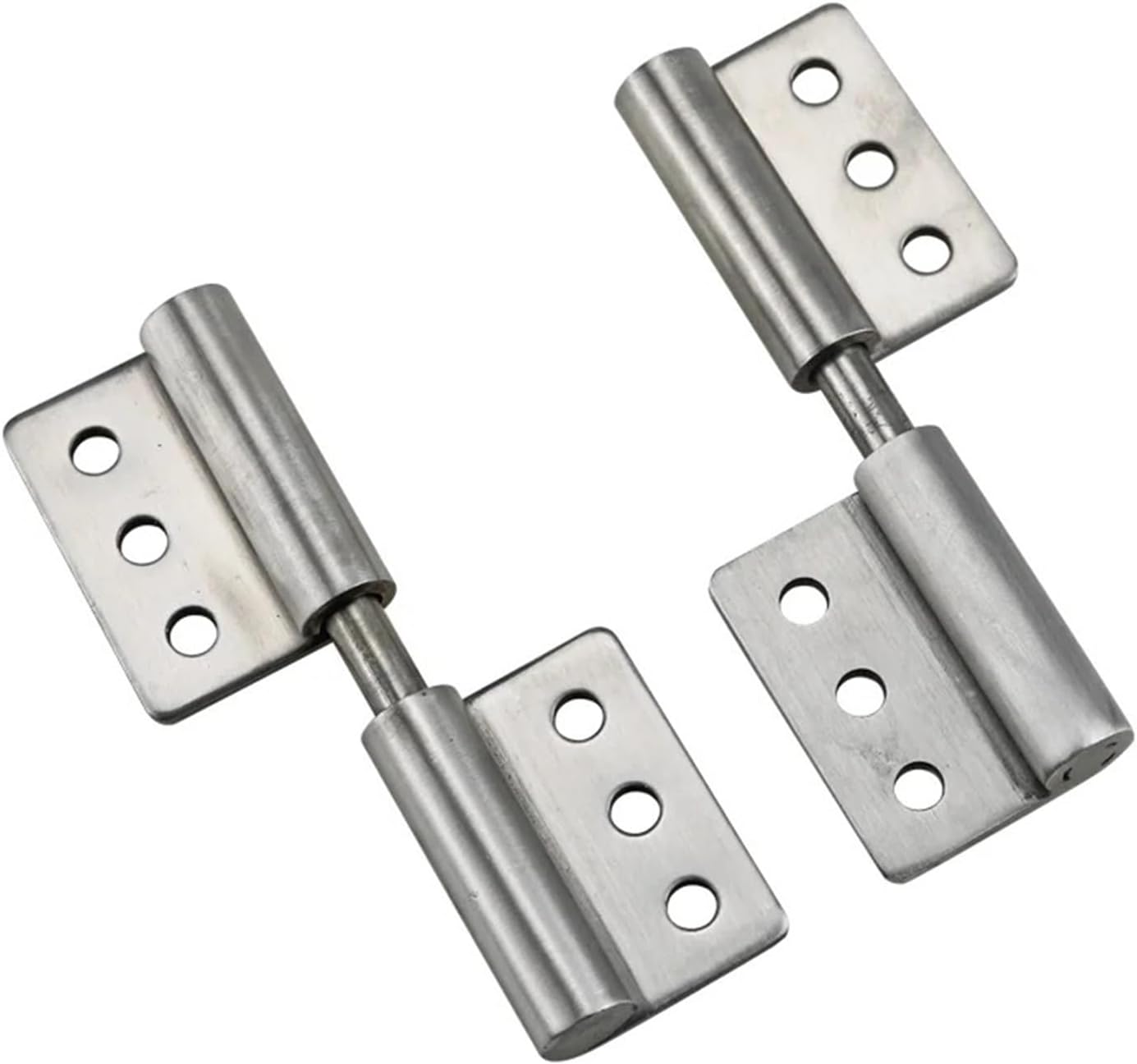 1pc Stainless Steel Detachable Flag Hinge Industrial Electrical Automation Equipment Thickened Load-Bearing Hinge(Right)
