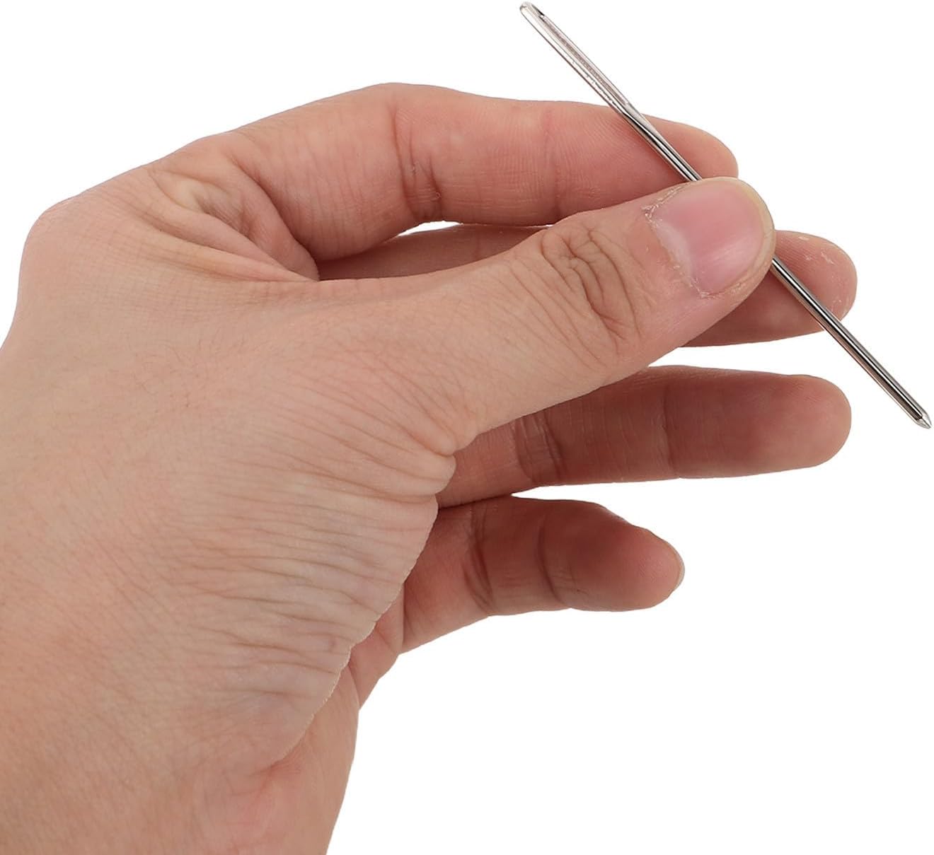 VILLFUL Large Eye Sewing Needle Set Safe and Sturdy Needles Stainless Steel 54pcs Preventing Catches for Hand Sewing and Yarn Crafting for Stitching Fabrics and DIY Projects